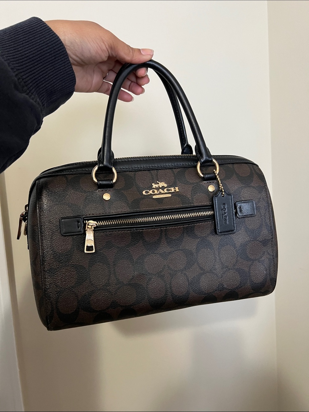 Coach Rowan Satchel bag with strap
